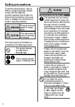 Предварительный просмотр 4 страницы Panasonic WH-SDC03H3E5 Operating Instructions Manual