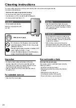 Предварительный просмотр 24 страницы Panasonic WH-SDC03H3E5 Operating Instructions Manual