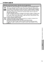 Предварительный просмотр 79 страницы Panasonic WH-SDC03H3E5 Operating Instructions Manual