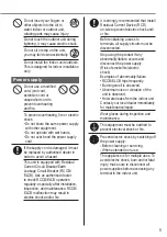 Предварительный просмотр 5 страницы Panasonic WH-SDC0509L3E5 Operating Instructions Manual