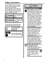 Предварительный просмотр 4 страницы Panasonic WH-SDC07H3E5 Operating Instructions Manual