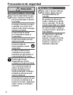 Предварительный просмотр 32 страницы Panasonic WH-SDC07H3E5 Operating Instructions Manual