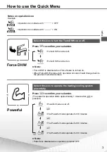 Preview for 3 page of Panasonic WH-SDC07H3E5 Quick Manual
