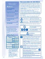 Предварительный просмотр 22 страницы Panasonic WH-SDC09C3E8 Operating Instructions Manual