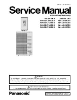 Предварительный просмотр 1 страницы Panasonic WH-SDC09C3E8 Service Manual