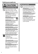 Preview for 6 page of Panasonic WH-SDC12K6E5 Operating Instructions Manual