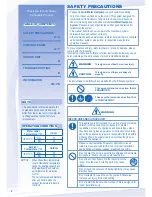 Preview for 2 page of Panasonic WH-SDF07C3E5 Operating Instructions Manual