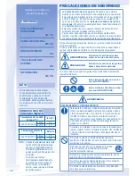 Preview for 18 page of Panasonic WH-SDF07C3E5 Operating Instructions Manual