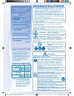 Предварительный просмотр 34 страницы Panasonic WH-SDH07C3E5 Operating Instructions Manual