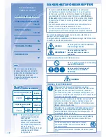 Предварительный просмотр 10 страницы Panasonic WH-SDH09C0E8 Operating Instructions Manual