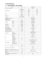 Preview for 5 page of Panasonic WH-SHF09D3E5 Service Manual