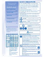 Предварительный просмотр 2 страницы Panasonic WH-SXC09D3E5 Operating Instructions Manual