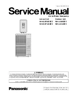 Предварительный просмотр 1 страницы Panasonic WH-SXF12D6E5 Service Manual