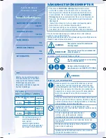 Предварительный просмотр 10 страницы Panasonic WH-SXH09D0E8 Operating Instructions Manual