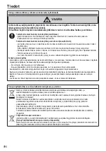 Предварительный просмотр 494 страницы Panasonic WH-UD03JE5 Operating Instructions Manual