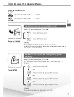 Предварительный просмотр 3 страницы Panasonic WH-UD05HE5 Menu Manual