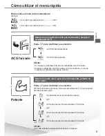 Предварительный просмотр 9 страницы Panasonic WH-UD05HE5 Menu Manual