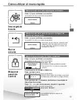 Предварительный просмотр 13 страницы Panasonic WH-UD05HE5 Menu Manual