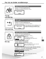 Предварительный просмотр 67 страницы Panasonic WH-UD05HE5 Menu Manual