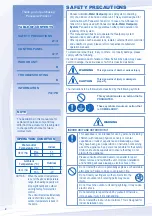 Предварительный просмотр 2 страницы Panasonic WH-UD09CE8 Operating Instructions Manual