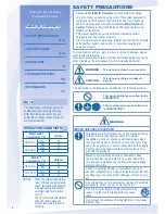 Preview for 2 page of Panasonic (WH-UD12CE5-A-1 Operating Instructions Manual