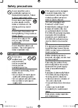 Предварительный просмотр 4 страницы Panasonic WH-UX09FE5 Operating Instructions Manual