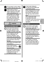 Предварительный просмотр 5 страницы Panasonic WH-UX09FE5 Operating Instructions Manual