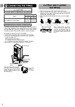 Предварительный просмотр 8 страницы Panasonic WH-UXZ09KE5 Series, WH-UXZ12KE5 Series Installation Manual