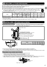 Предварительный просмотр 27 страницы Panasonic WH-UXZ09KE5 Series, WH-UXZ12KE5 Series Installation Manual