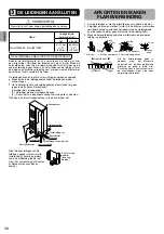 Предварительный просмотр 38 страницы Panasonic WH-UXZ09KE5 Series, WH-UXZ12KE5 Series Installation Manual