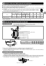 Предварительный просмотр 47 страницы Panasonic WH-UXZ09KE5 Series, WH-UXZ12KE5 Series Installation Manual