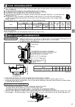 Предварительный просмотр 77 страницы Panasonic WH-UXZ09KE5 Series, WH-UXZ12KE5 Series Installation Manual