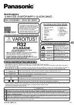 Предварительный просмотр 111 страницы Panasonic WH-UXZ09KE5 Series, WH-UXZ12KE5 Series Installation Manual