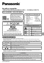 Предварительный просмотр 151 страницы Panasonic WH-UXZ09KE5 Series, WH-UXZ12KE5 Series Installation Manual