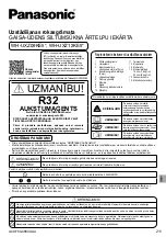 Предварительный просмотр 211 страницы Panasonic WH-UXZ09KE5 Series, WH-UXZ12KE5 Series Installation Manual