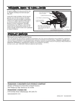 Предварительный просмотр 16 страницы Panasonic Whisper Green FV-08VKM1 Installation Insrtuctions