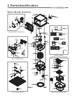 Предварительный просмотр 3 страницы Panasonic Whisper Green FV-08VKM3 Service Manual