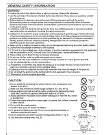 Preview for 2 page of Panasonic Whisper Green FV-11VK3 Installation Instructions Manual