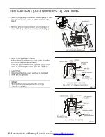 Preview for 8 page of Panasonic WhisperGreen FV-05VK3 Installation Instructions Manual