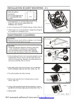 Preview for 11 page of Panasonic WhisperGreen FV-05VK3 Installation Instructions Manual