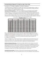 Preview for 2 page of Panasonic WhisperGreen FV-08VKL3 Installation Instructions Manual