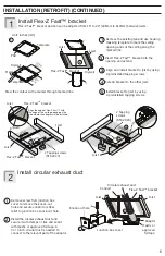 Предварительный просмотр 6 страницы Panasonic WhisperRemodel RG-R811LA Installation Instructions Manual