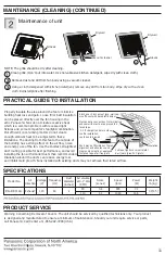 Предварительный просмотр 11 страницы Panasonic WhisperRemodel RG-R811LA Installation Instructions Manual