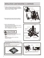 Предварительный просмотр 8 страницы Panasonic WhisperSense FV-08VQCL6 Installation Instructions Manual