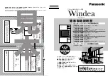 Preview for 9 page of Panasonic Windea HA D Series Simple Manual