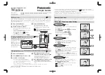 Preview for 3 page of Panasonic Windea VGDT18142W Simple Manual