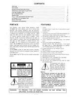 Предварительный просмотр 2 страницы Panasonic WJ-4600C Operating Instructions Manual