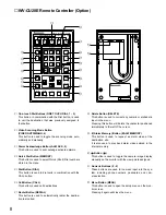 Предварительный просмотр 8 страницы Panasonic WJ-AV20 Operating Instructions Manual