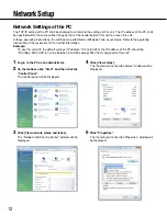 Preview for 12 page of Panasonic WJ-GXD400 Setup Instructions