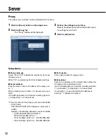 Preview for 32 page of Panasonic WJ-GXD400 Setup Instructions